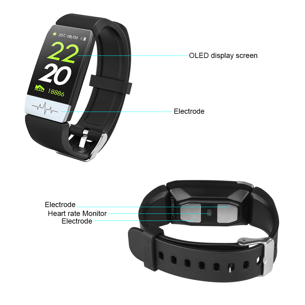 Montre  Multi-Sport Compatible Ios&Androi - Noir