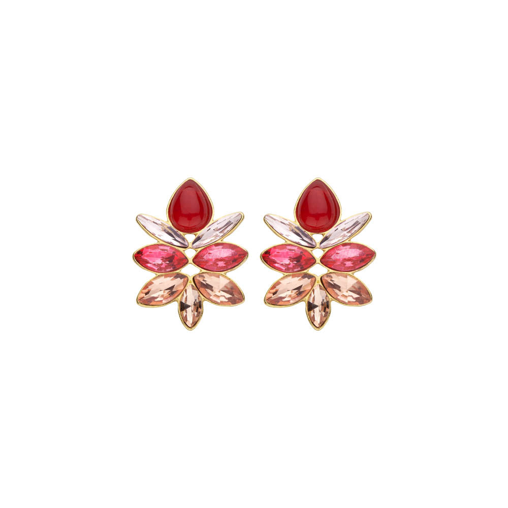 Boucles D'Oreilles - Xelena Fuchsia