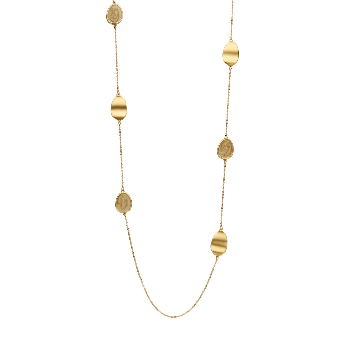 Collier - Ximonlang Beige