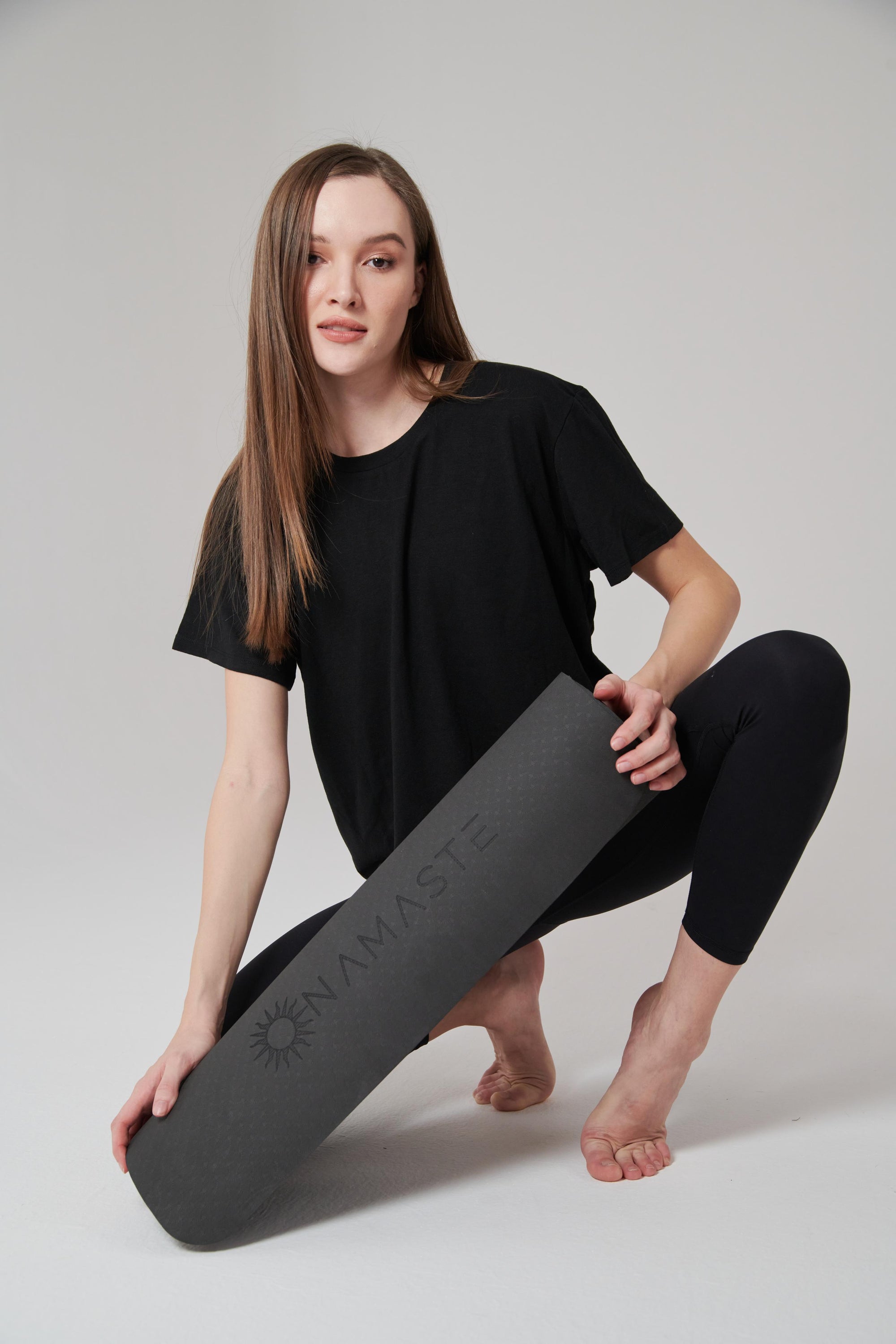 Tapis De Sport Mat - Noir 