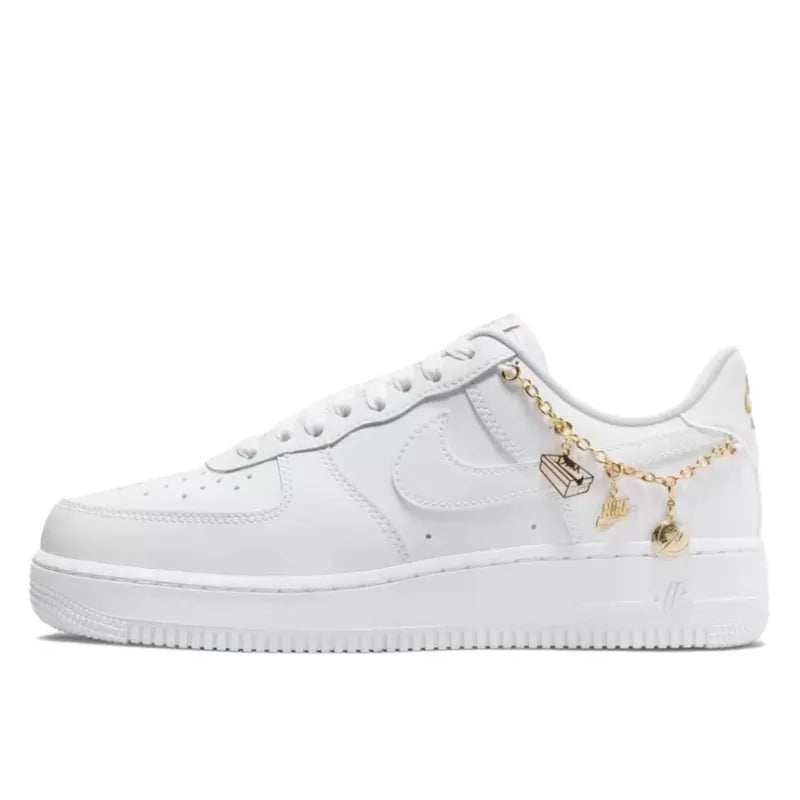 Nike - Air Force 1 Low Lx Lucky Charms White (W) - White/White-Metallic Gold-Flat Gold