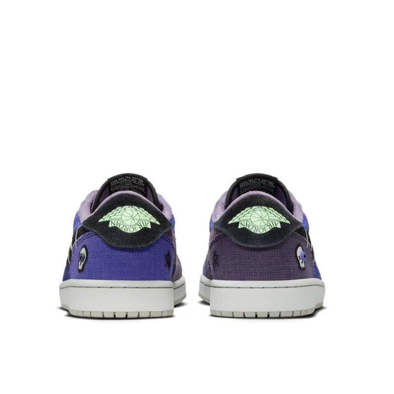 Air Jordan - Air Jordan 1 Retro Low Og Zion Williamson Voodoo Alternate - Regency Purple/Vapor Green/Black/Dark Raisin/Daybreak/Light Silver