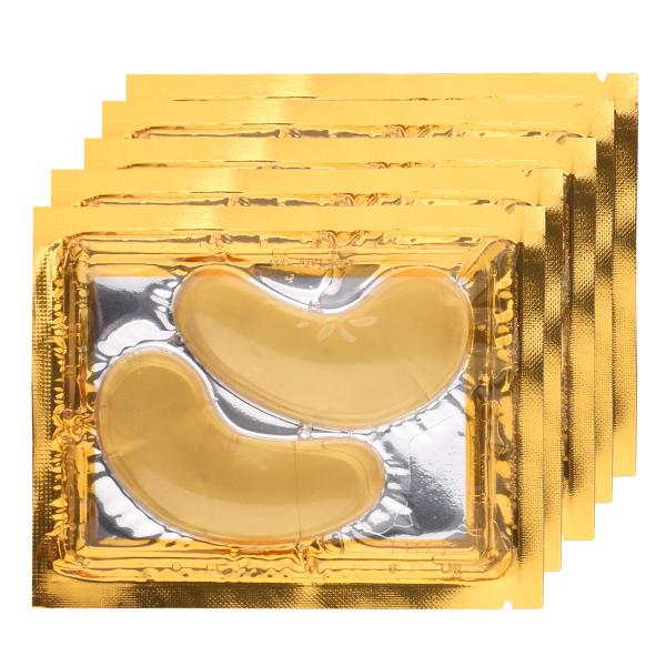 10 Patchs Yeux Crystal Or - Goud