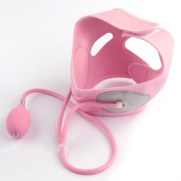 Sangle Amincissante Visage En V Avec Pompe - Roze