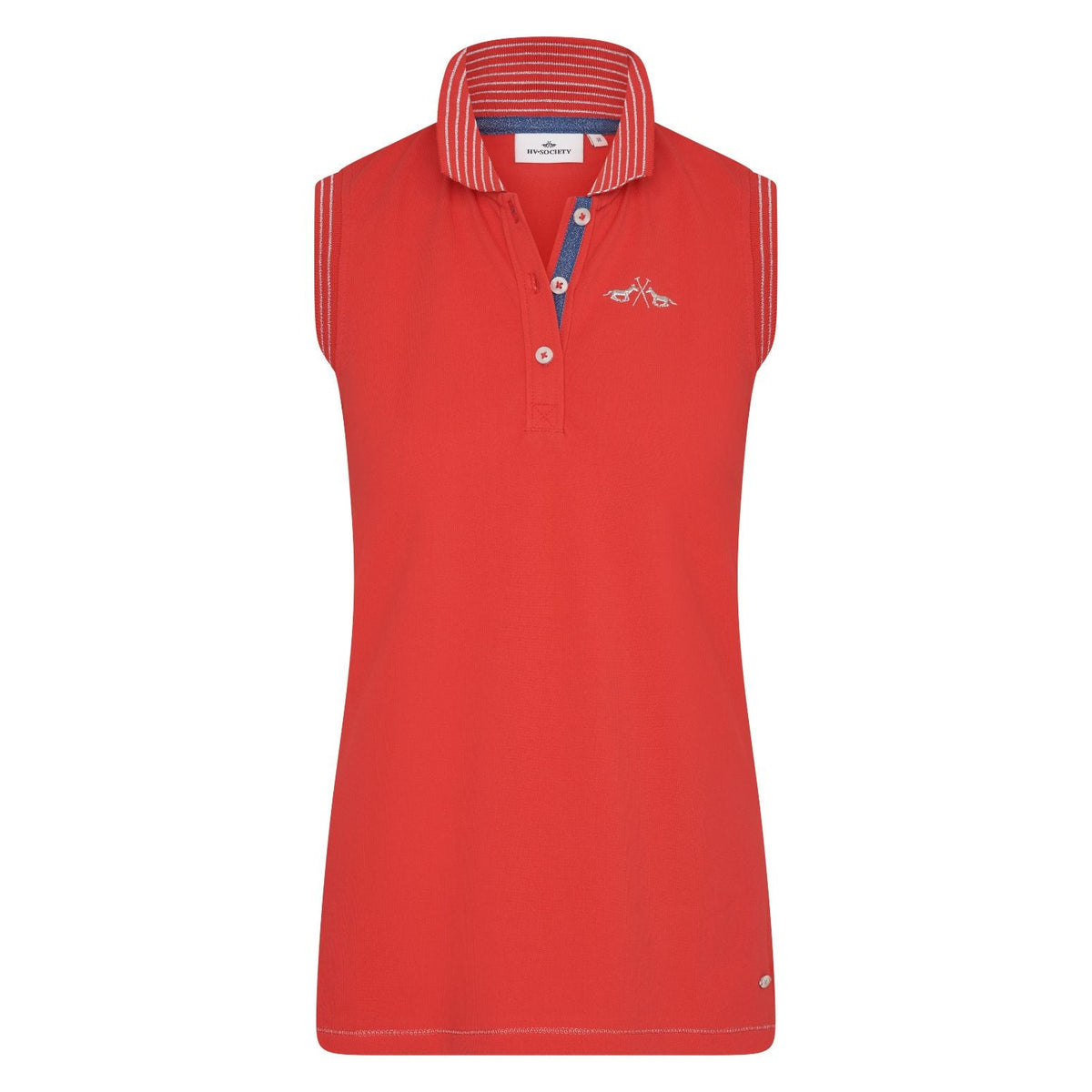Hv Society - Femme - Polo - Rood