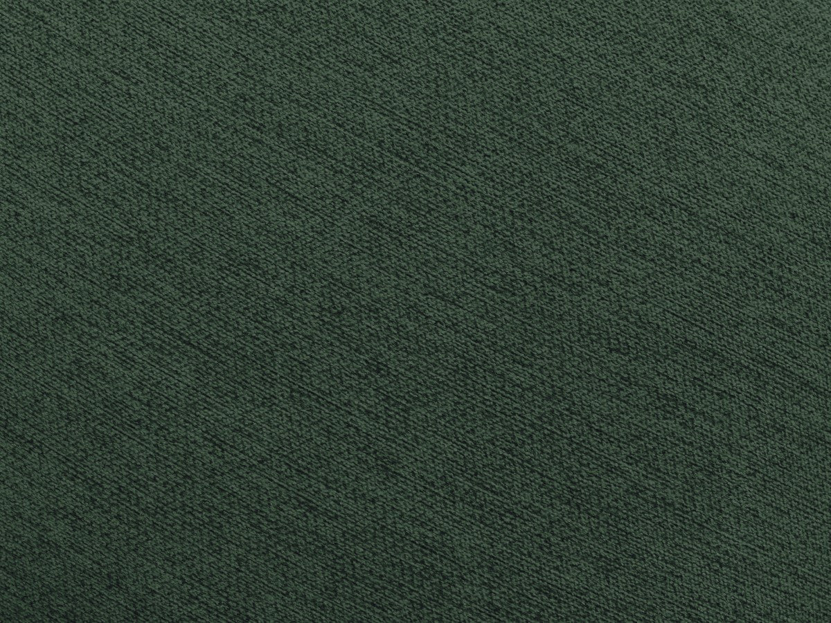 Canapé d'angle fixe MONT-BLANC tissu avec pouf