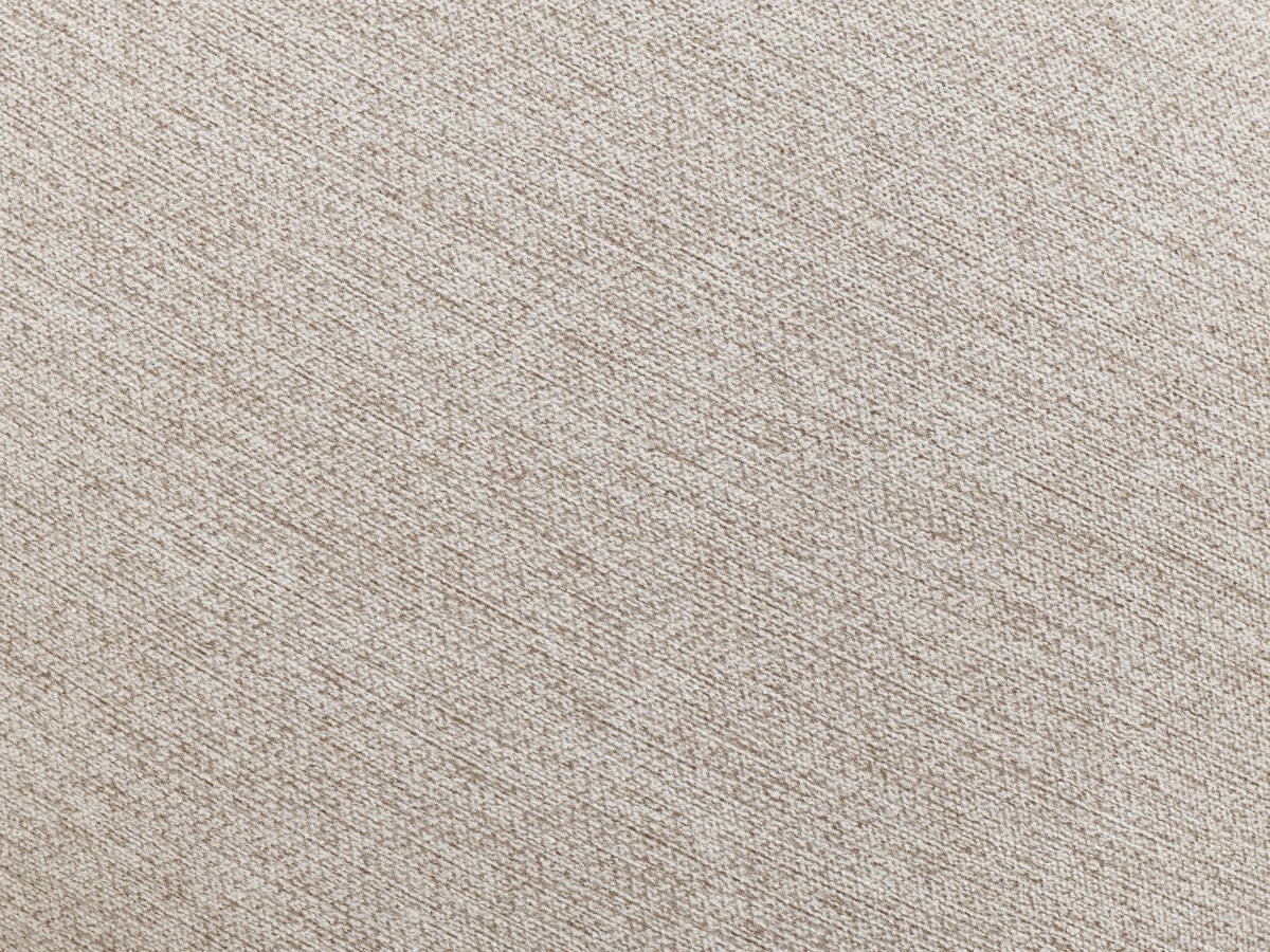Canapé d'angle fixe MONT-BLANC tissu avec pouf