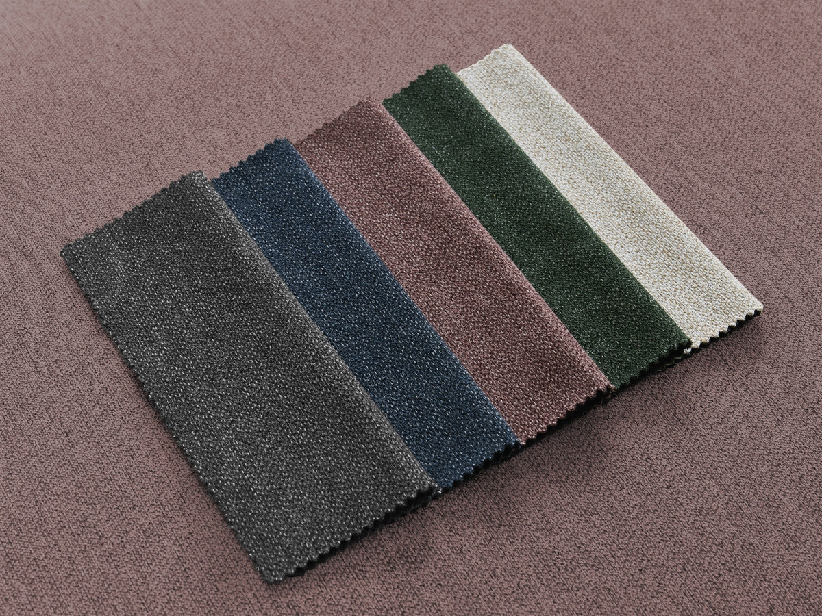 Canapé d'angle fixe ROUSSEAU tissu chiné