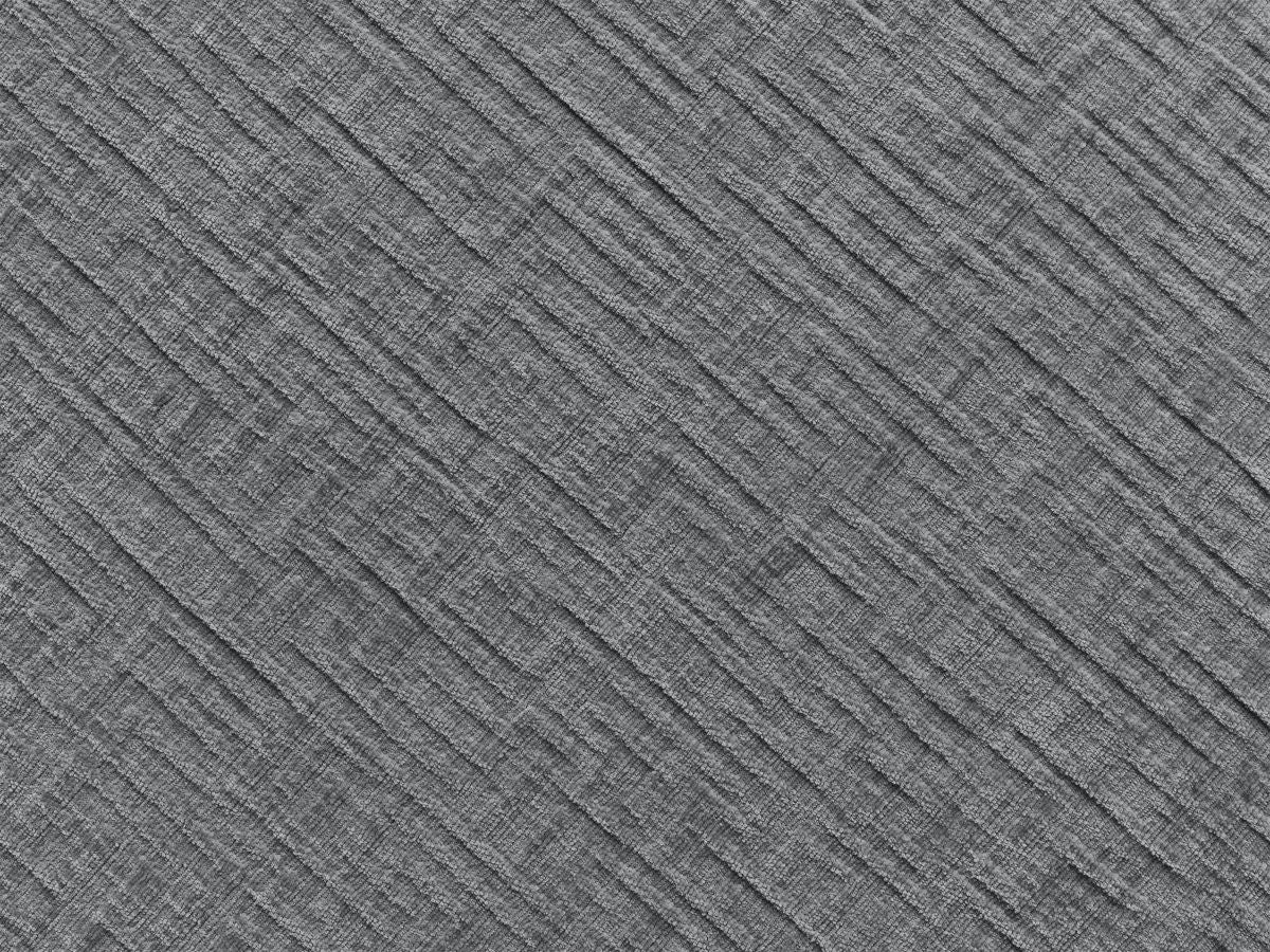Canapé d'angle fixe ROUSSEAU tissu texturé