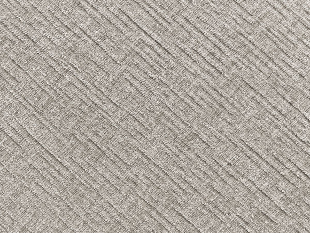 Canapé d'angle fixe ROUSSEAU tissu texturé