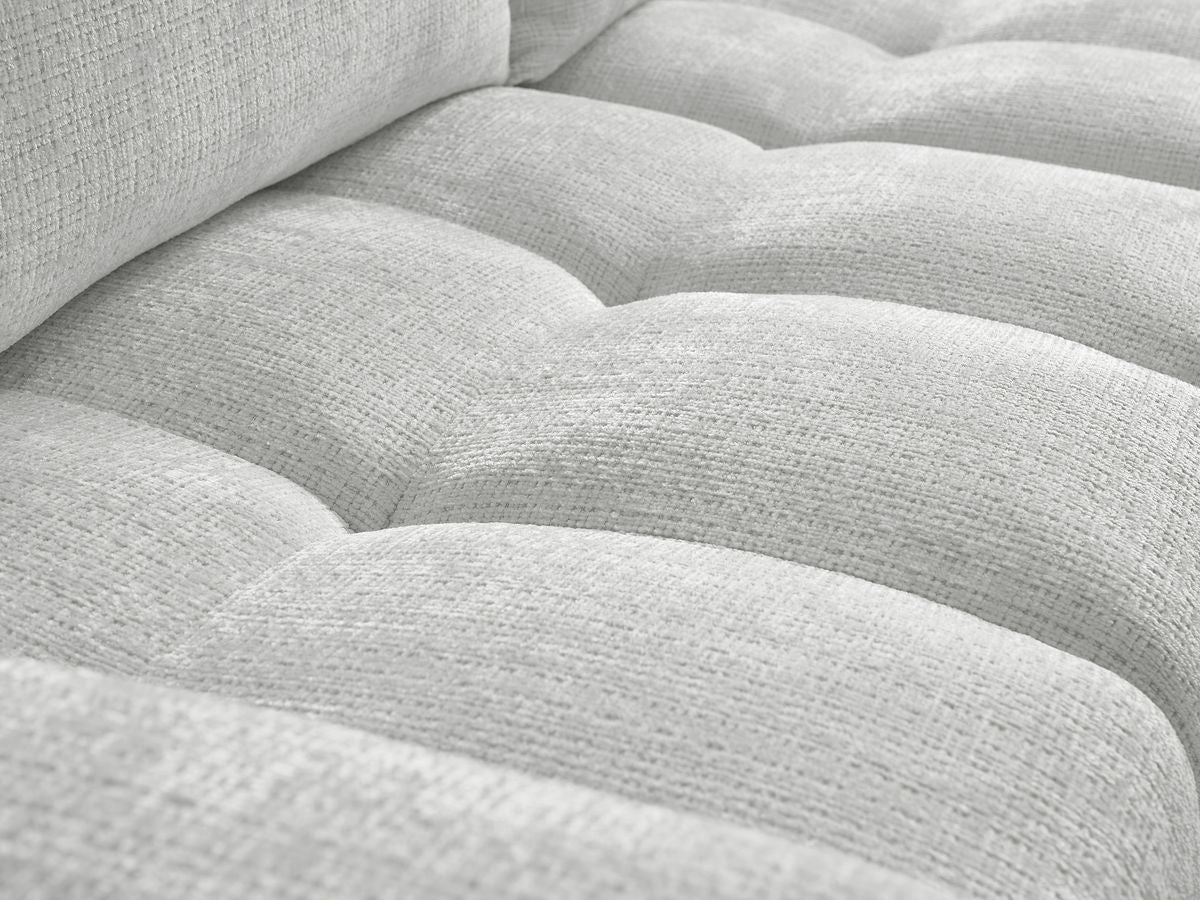 Canapé d'angle réversible convertible coffre ANAKIN tissu texturé