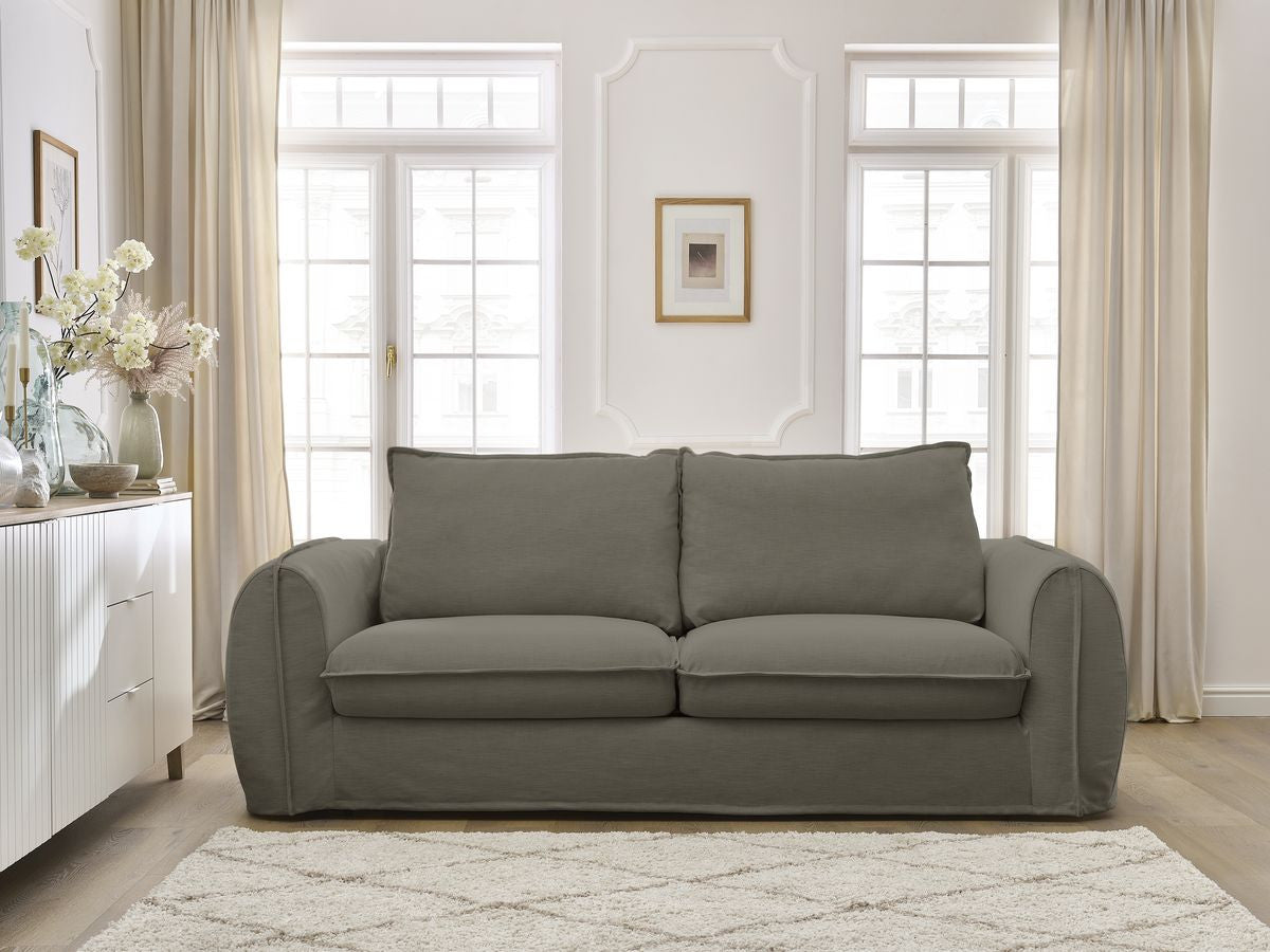 Canapé droit convertible ARCHIMEDE ouverture express déhoussable