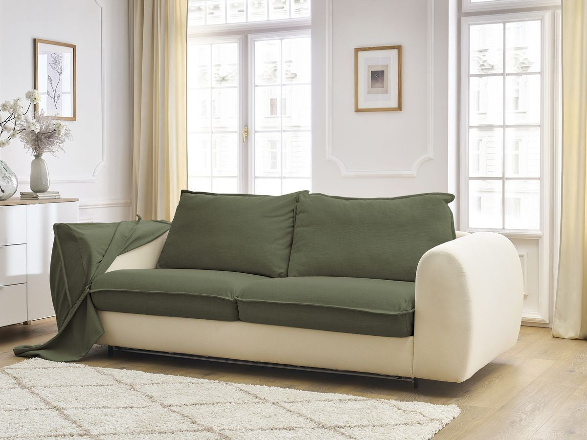Canapé droit convertible ARCHIMEDE ouverture express déhoussable
