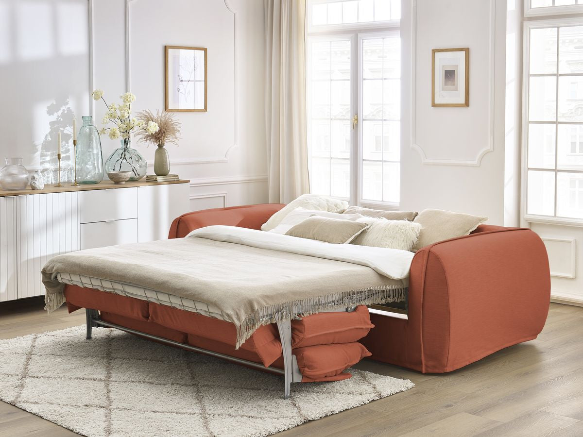 Canapé droit convertible ARCHIMEDE ouverture express déhoussable