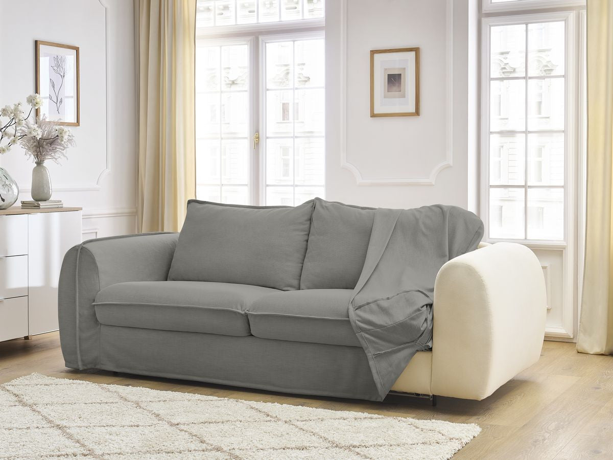 Canapé droit convertible ARCHIMEDE ouverture express déhoussable