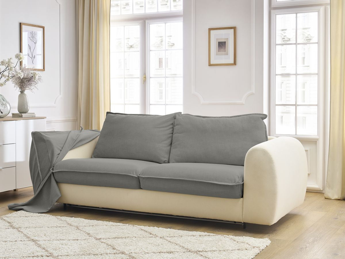Canapé droit convertible ARCHIMEDE ouverture express déhoussable