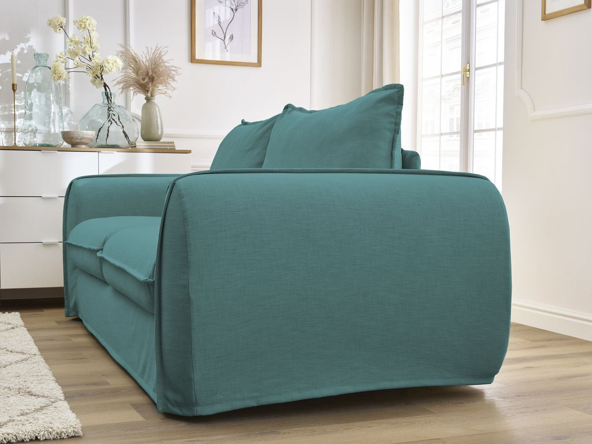 Canapé droit convertible ARCHIMEDE ouverture express déhoussable