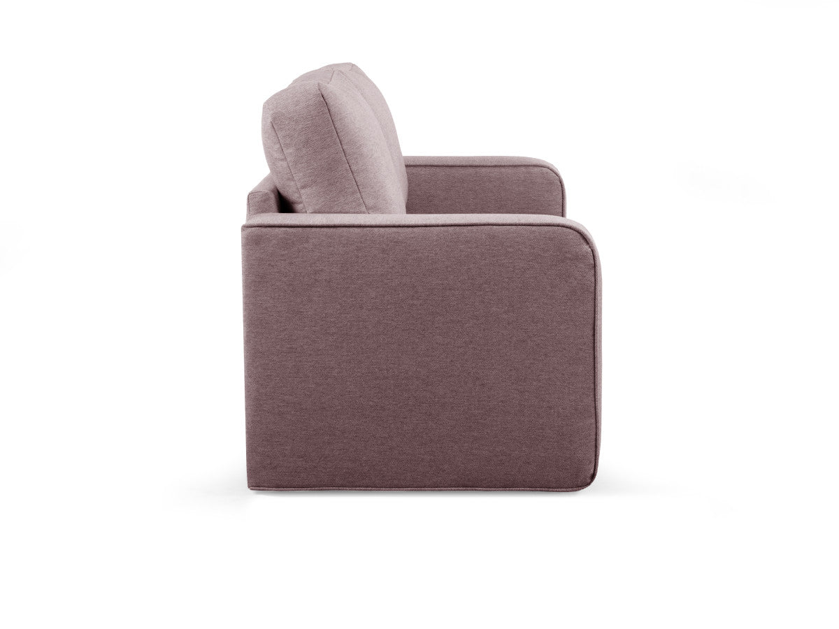 Canapé droit convertible déplimousse COME tissu chiné
