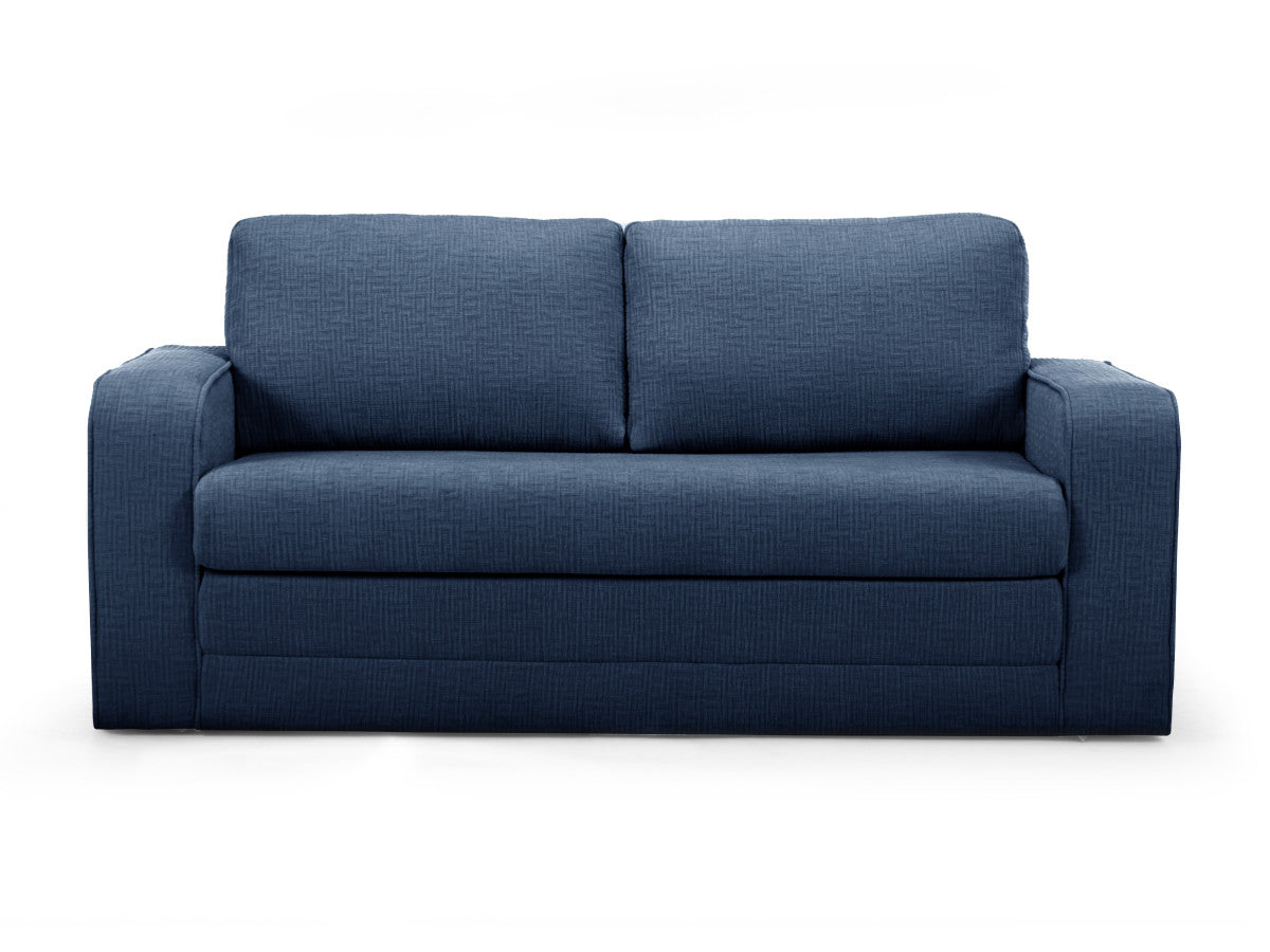 Canapé droit convertible déplimousse COME tissu texturé