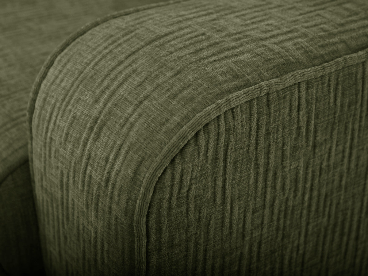 Canapé droit convertible déplimousse COME tissu texturé