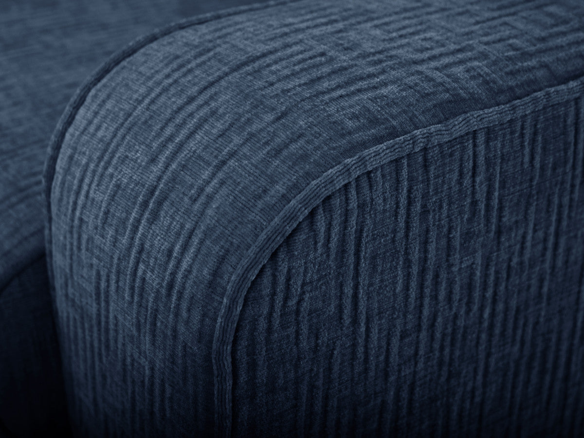 Canapé droit convertible déplimousse COME tissu texturé