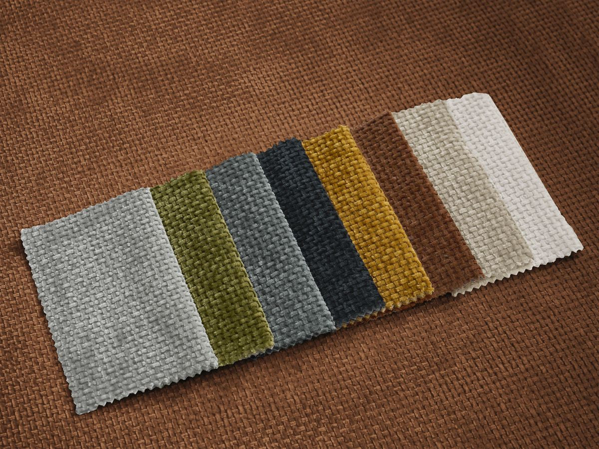 Canapé droit convertible déplimousse NEYO tissu lisse