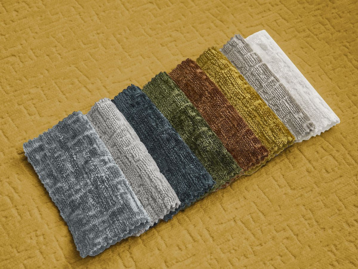 Canapé droit convertible déplimousse NEYO tissu texturé