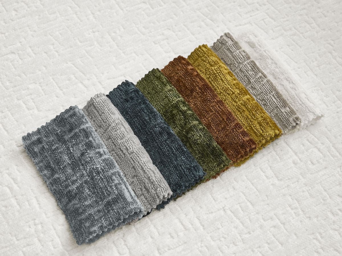 Canapé droit convertible déplimousse NEYO tissu texturé
