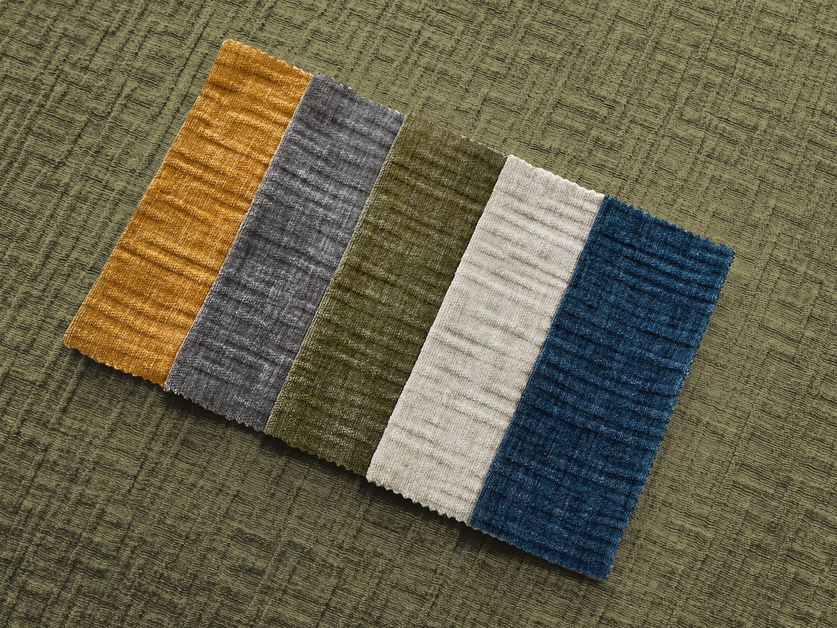 Canapé droit convertible HUGO ouverture express tissu texturé