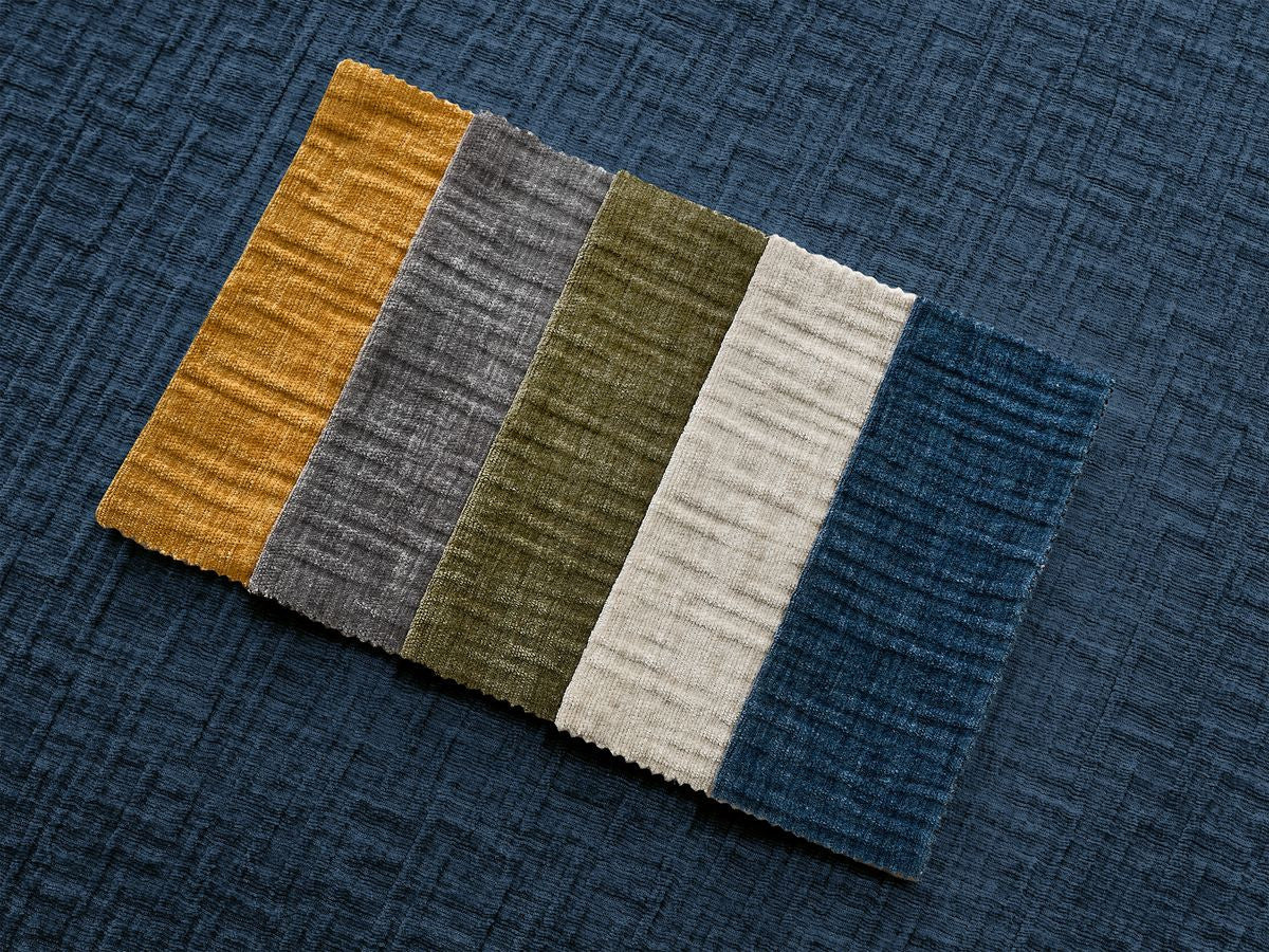 Canapé droit convertible HUGO ouverture express tissu texturé