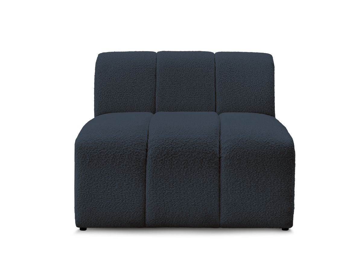 Chauffeuse 1 place pour canapé modulable ANNECY tissu bouclette