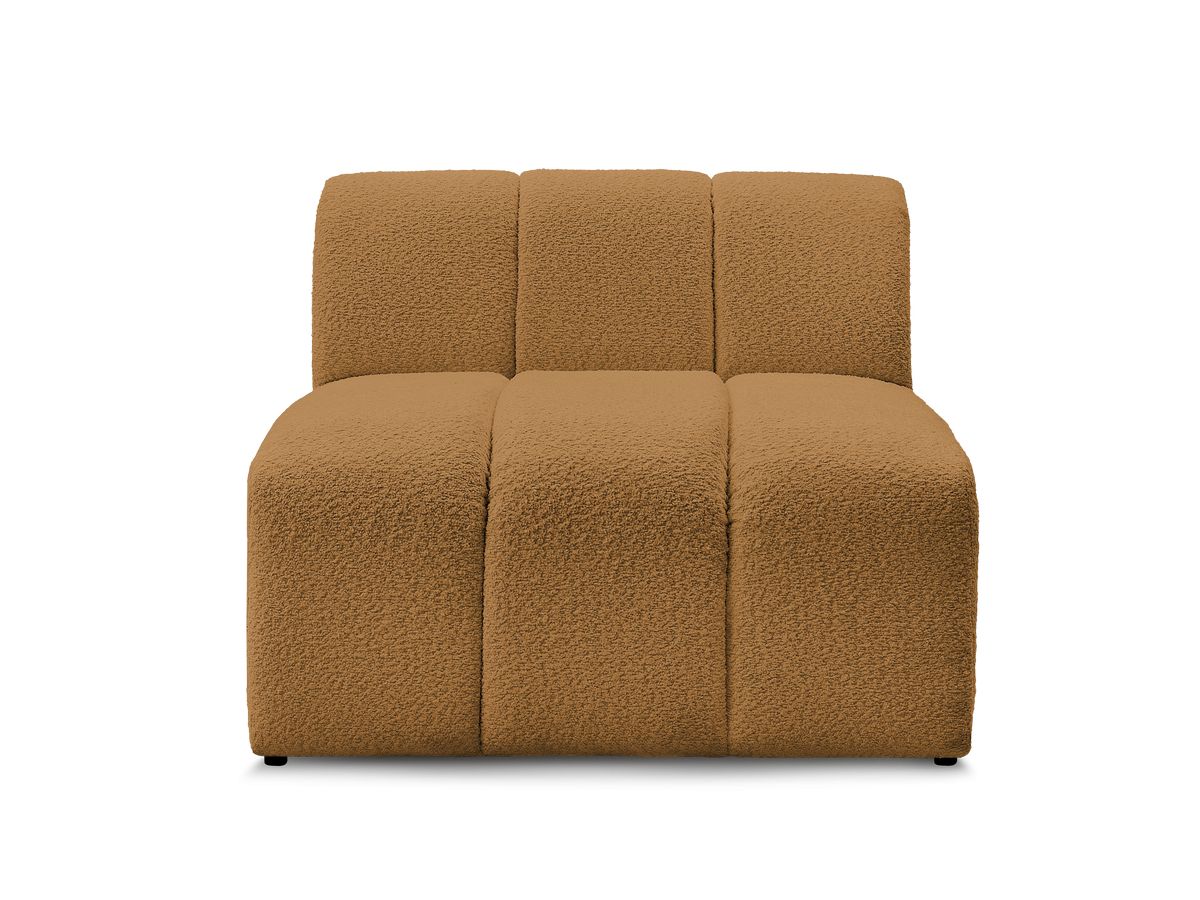 Chauffeuse 1 place pour canapé modulable ANNECY tissu bouclette