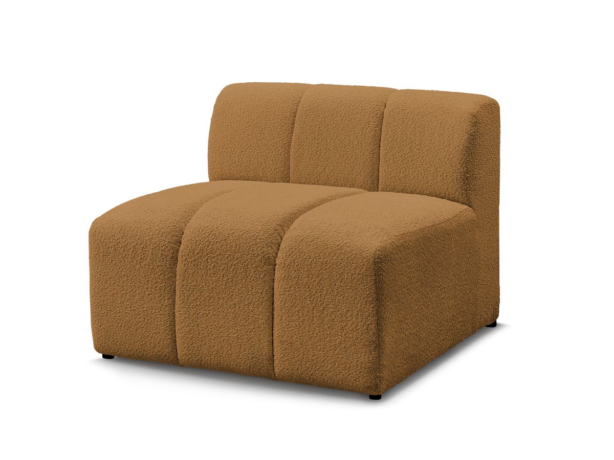 Chauffeuse 1 place pour canapé modulable ANNECY tissu bouclette