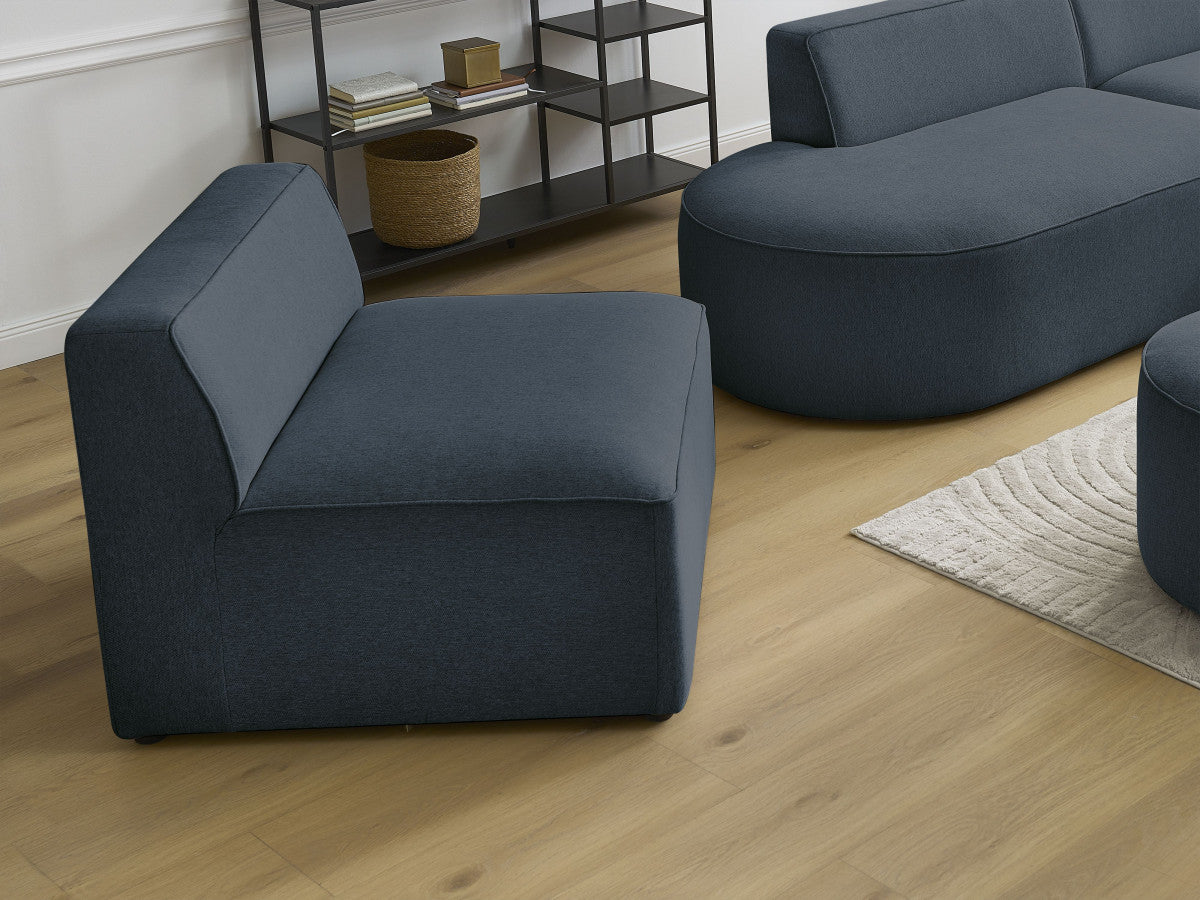 Chauffeuse 1 place pour canapé modulable ROUSSEAU tissu chiné