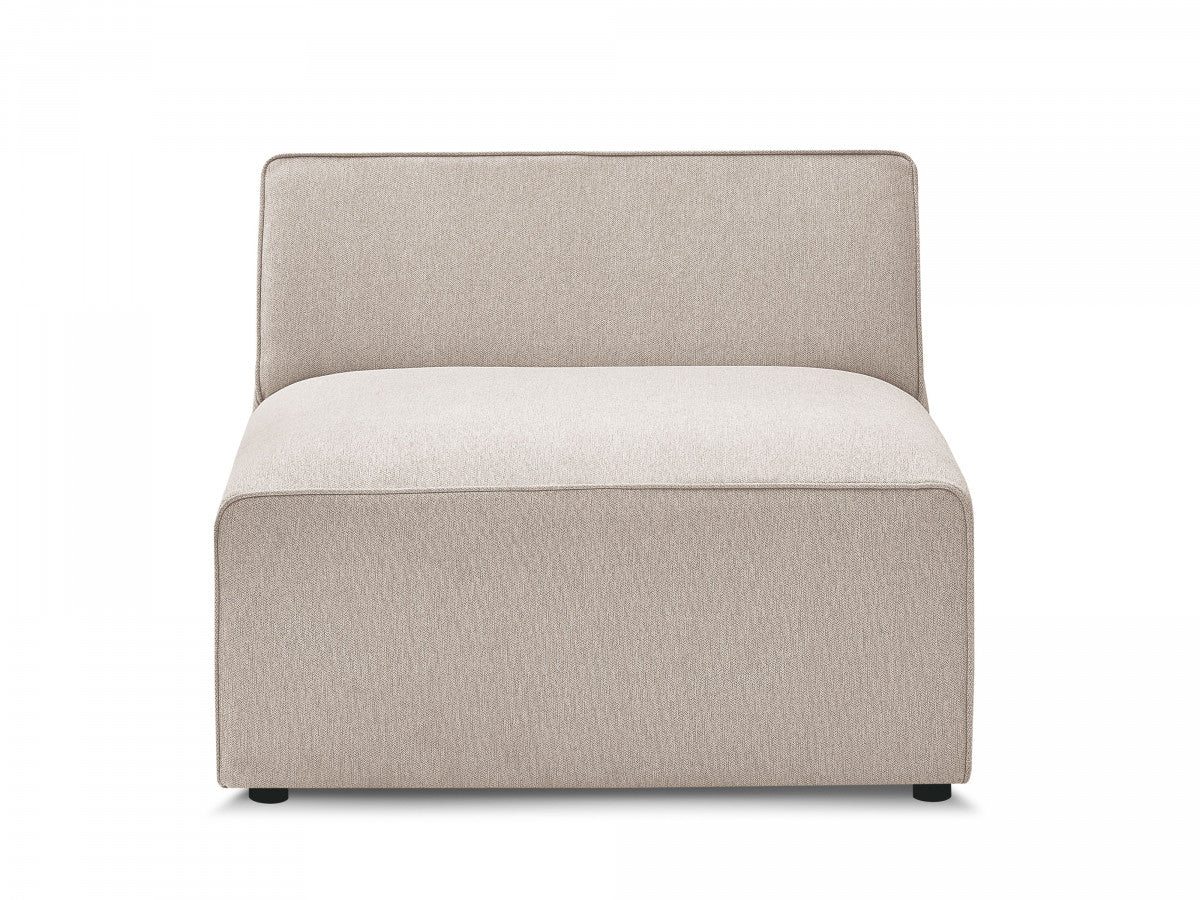 Chauffeuse 1 place pour canapé modulable ROUSSEAU tissu chiné