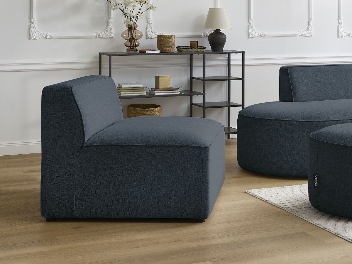 Chauffeuse 1 place pour canapé modulable ROUSSEAU tissu chiné