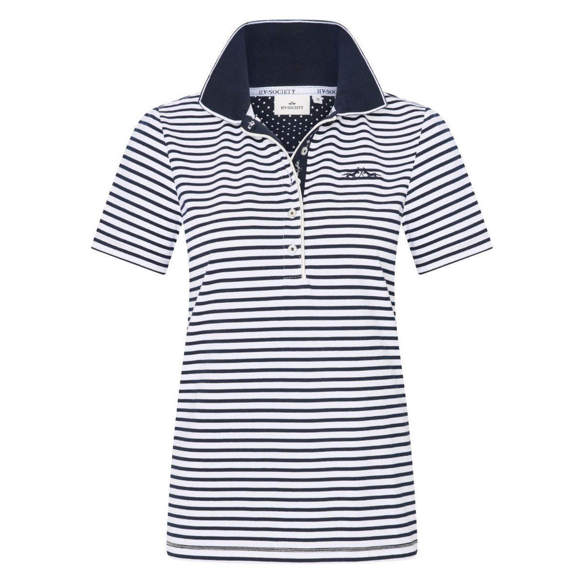 Hv Society - Femme - Polo - Blauw