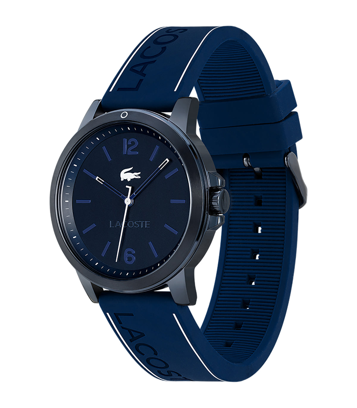 Lacoste - Sport Inspired - Man - Blauwe Band - Blauwe Wijzerplaat - Blauwe Kast