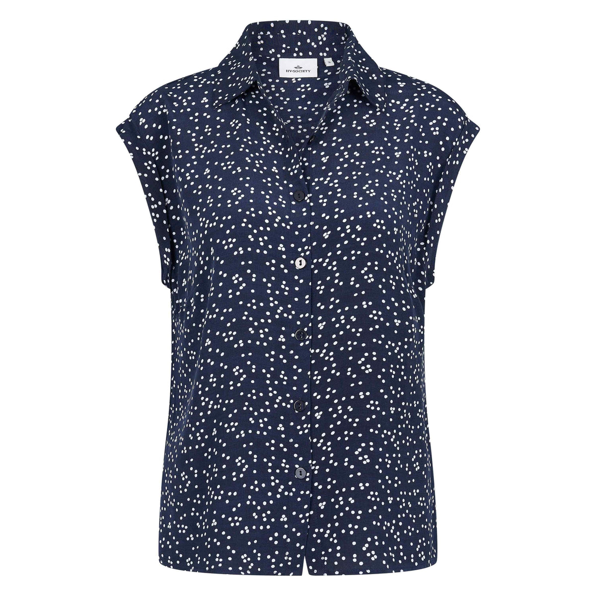 Hv Society - Femme - Blouse - Blauw
