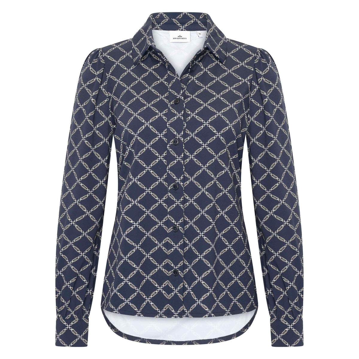 Hv Society - Blouse Hvsbella - Navy Aop