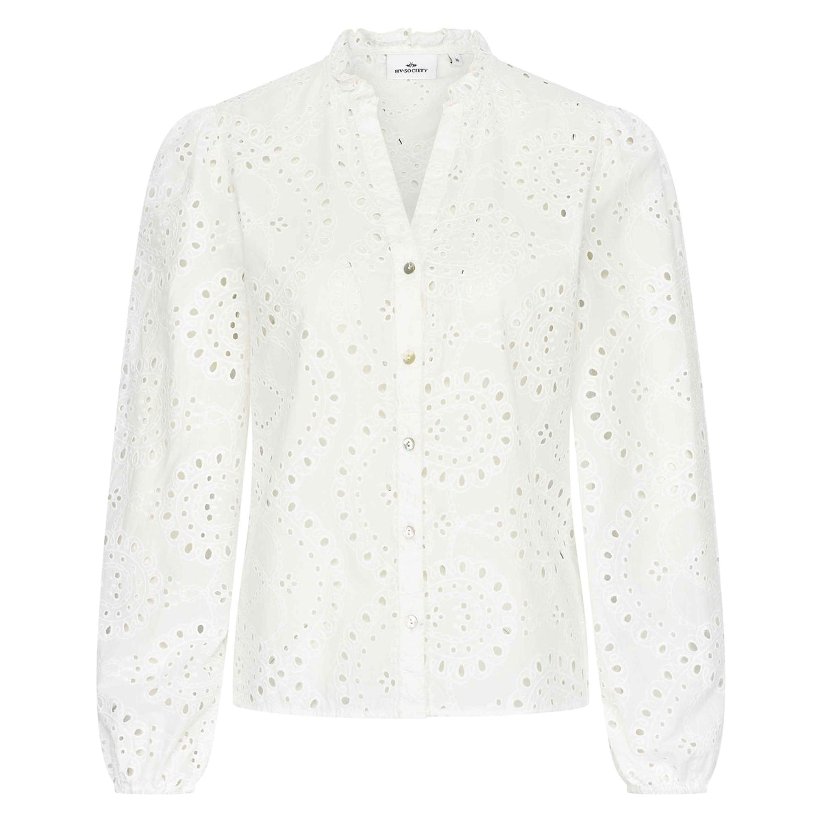 0404103607 - Blouse HVSLana  - 1 - White - 40