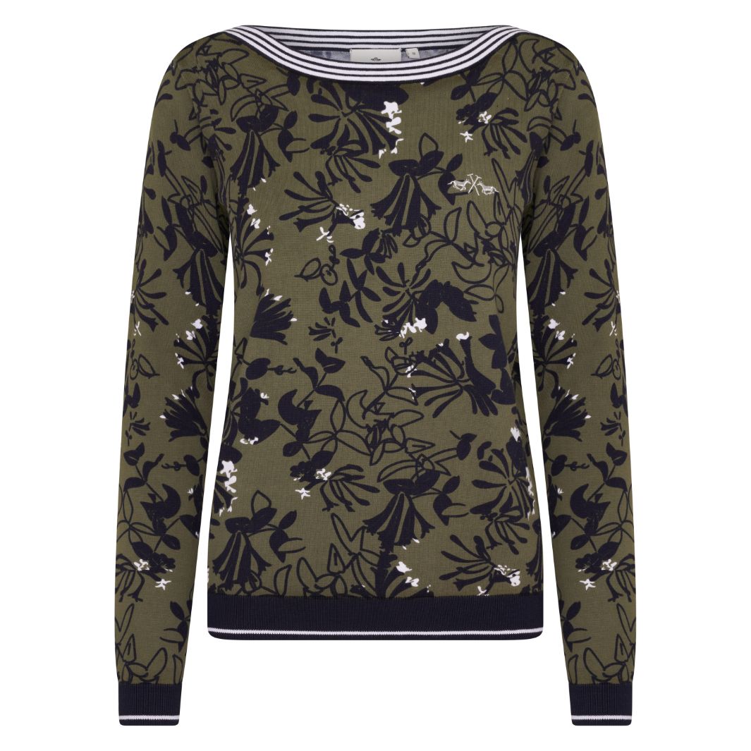 Hv Society - Femme - Pullover - Groen