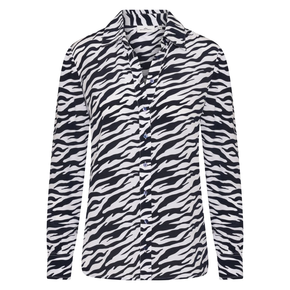 Hv Society - Femme - Blouse - Blauw