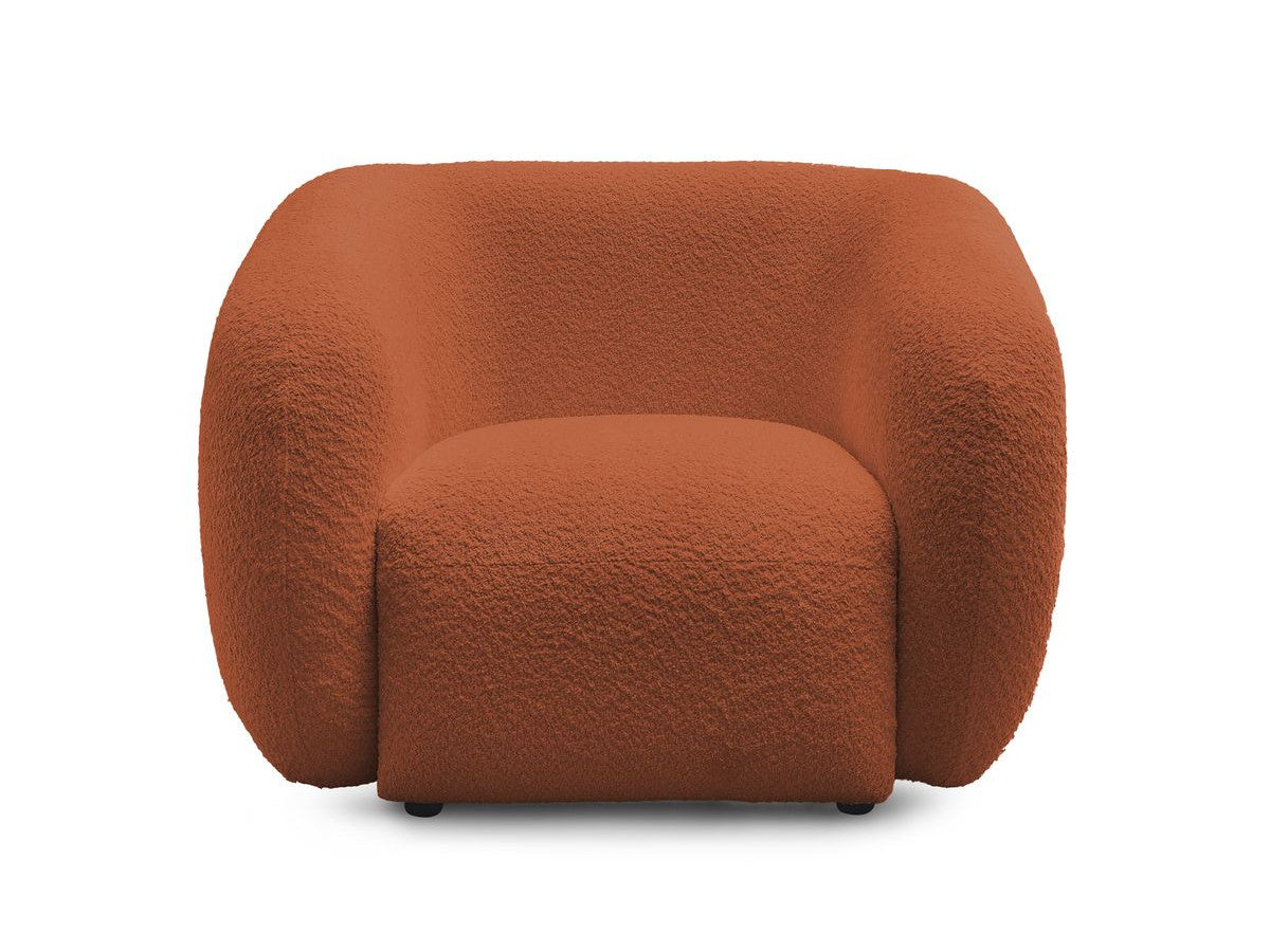 Fauteuil CELINE tissu bouclette