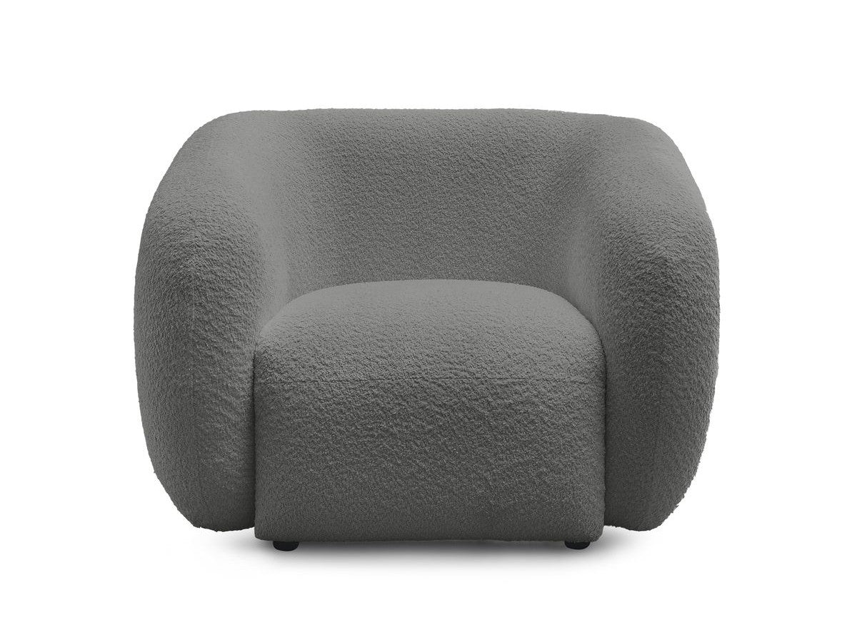 Fauteuil CELINE tissu bouclette