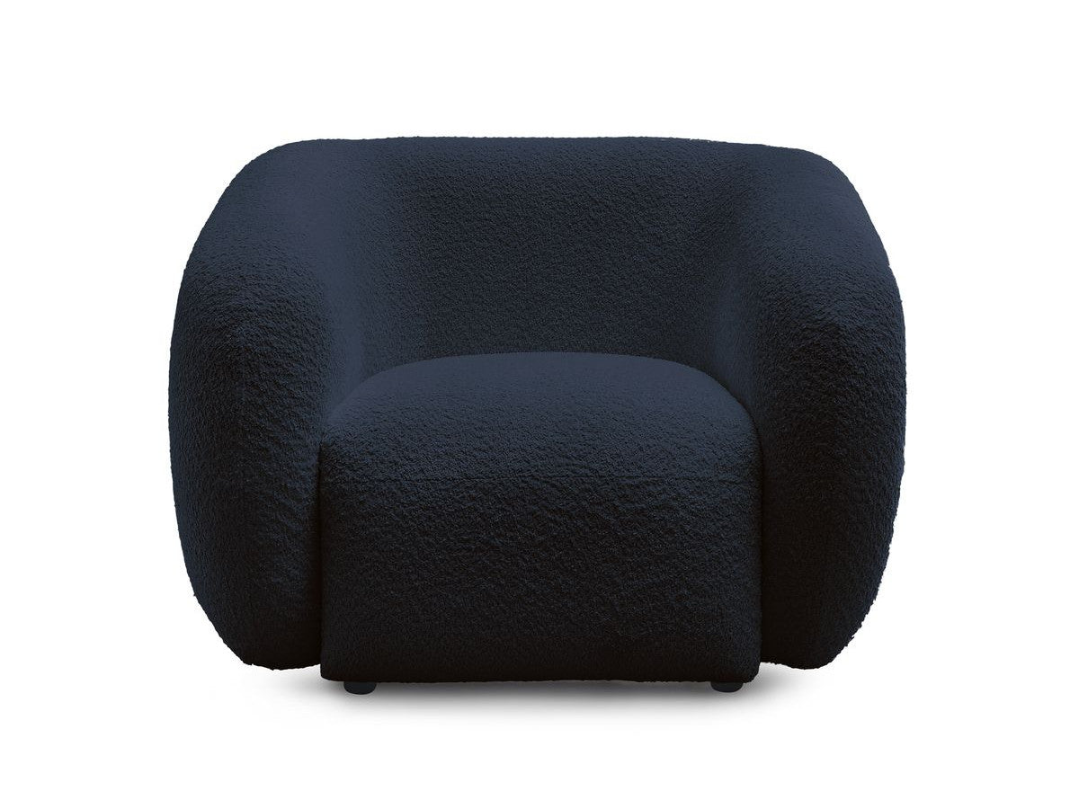 Fauteuil CELINE tissu bouclette
