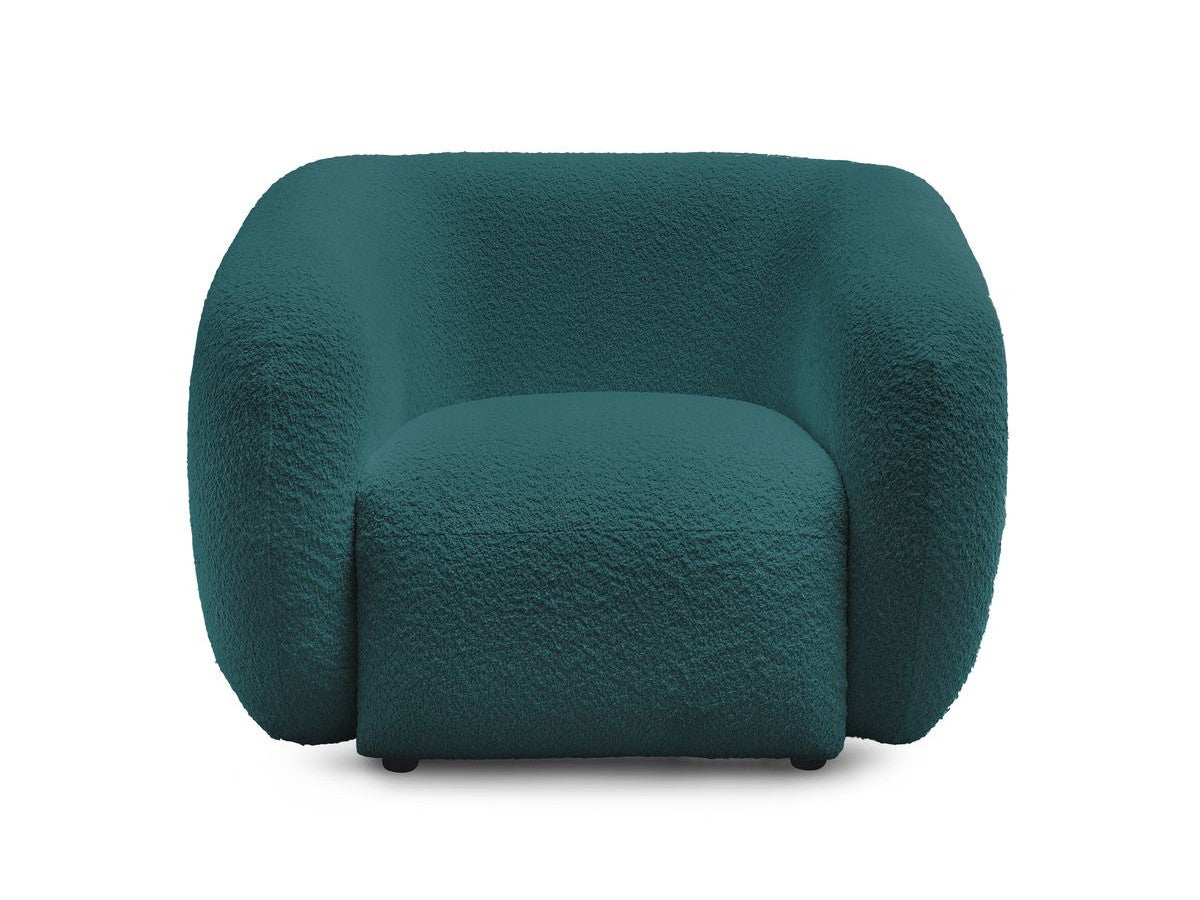 Fauteuil CELINE tissu bouclette