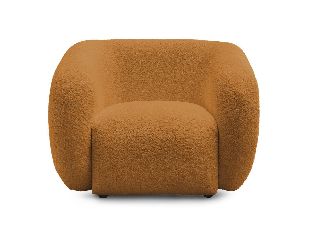 Fauteuil CELINE tissu bouclette