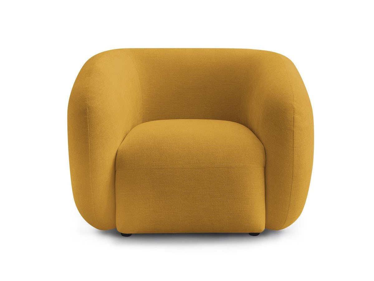 Fauteuil CELINE tissu lisse