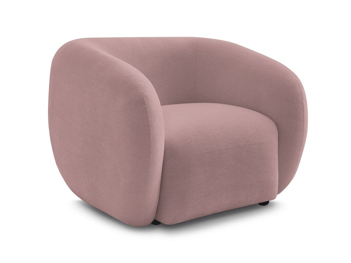 Fauteuil CELINE tissu lisse